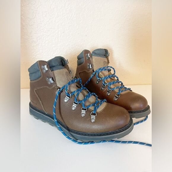SOREL Madison hiking camp boots waterproof leather boots. NWT M 7.5/W9.5 main image 7